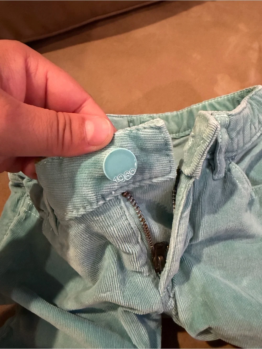 GAP Kids Robins Egg Blue Corduroy Pants
